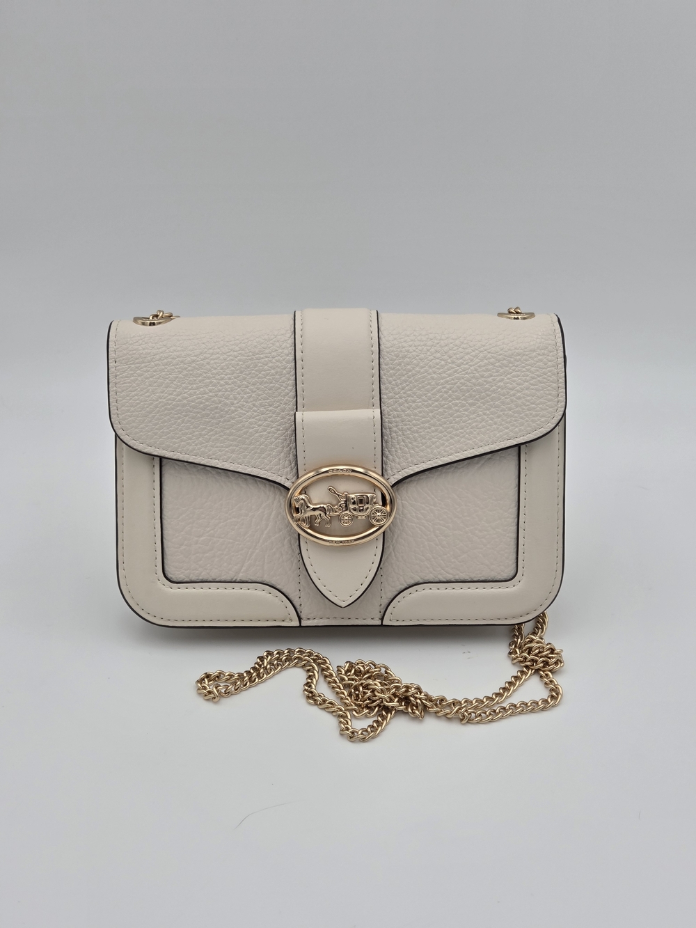 Coach Georgie Crossbody in Bone